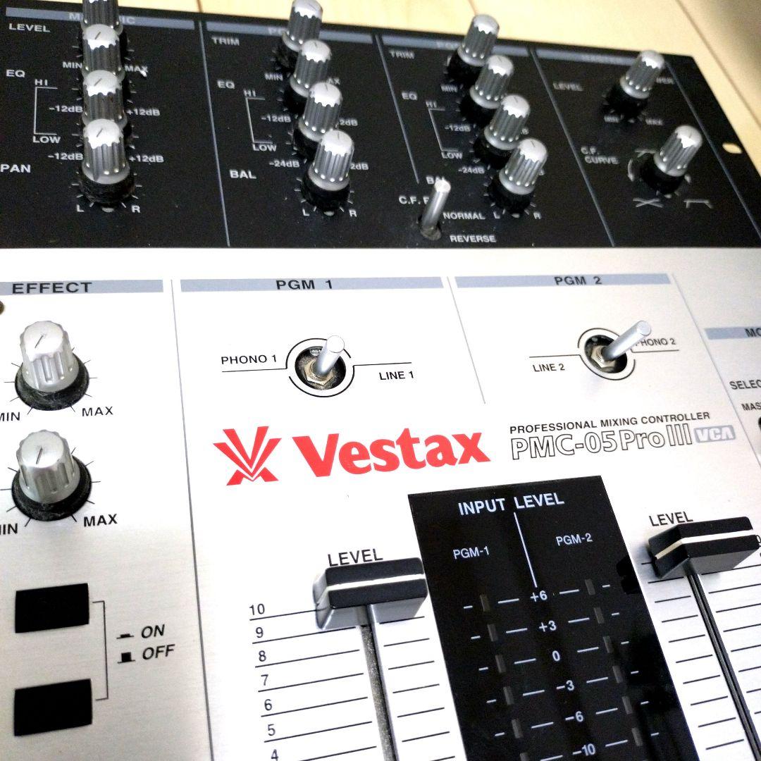 動作・通電・メンテ済 Vestax PMC-05Pro III DJミキサー