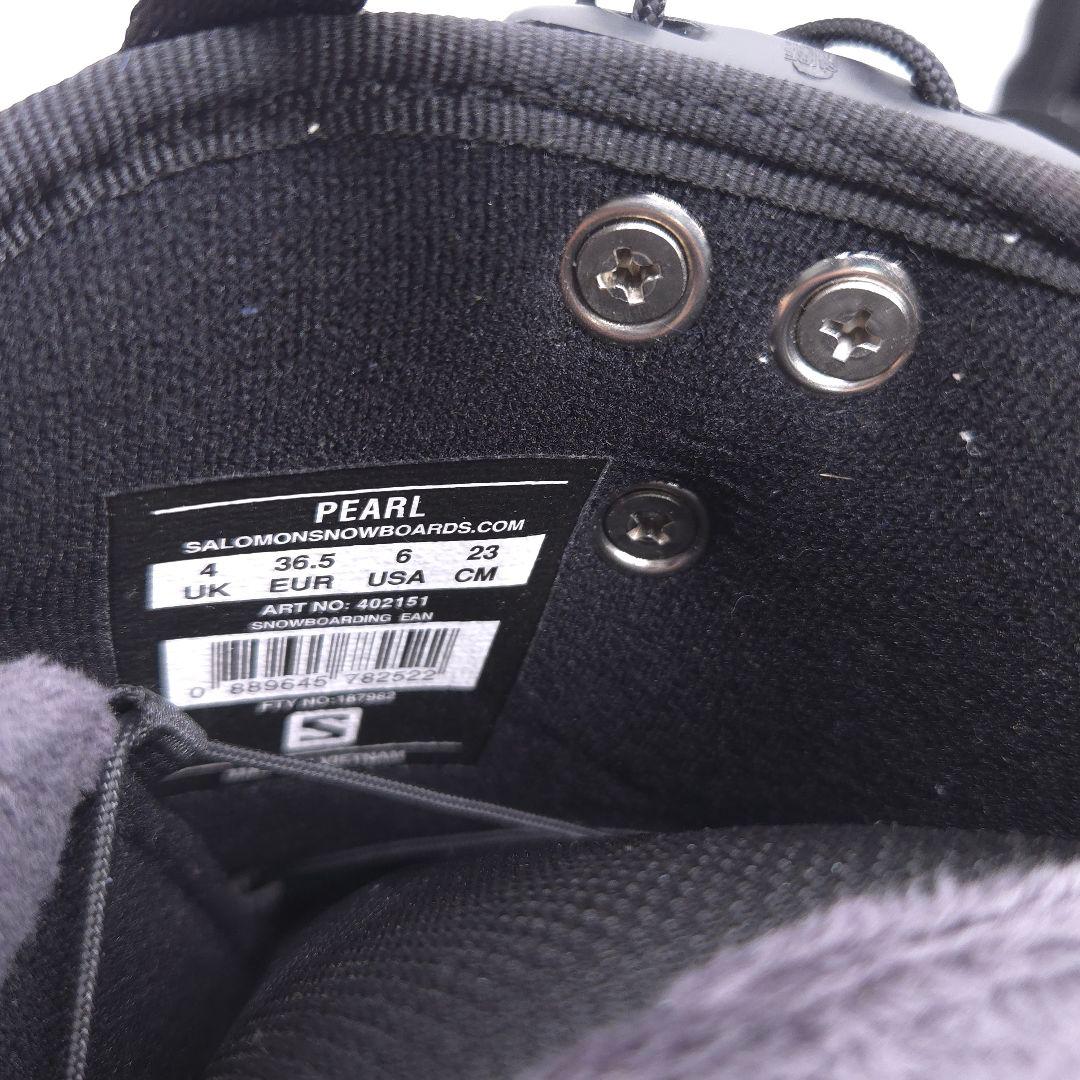 SALOMON サロモン スノーボード ブーツ 23cm ブラック 402151