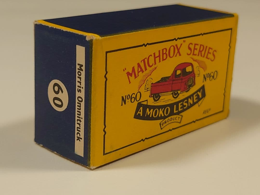 MATCHBOX No.60 MORRIS J2 PICK-UP ※silver