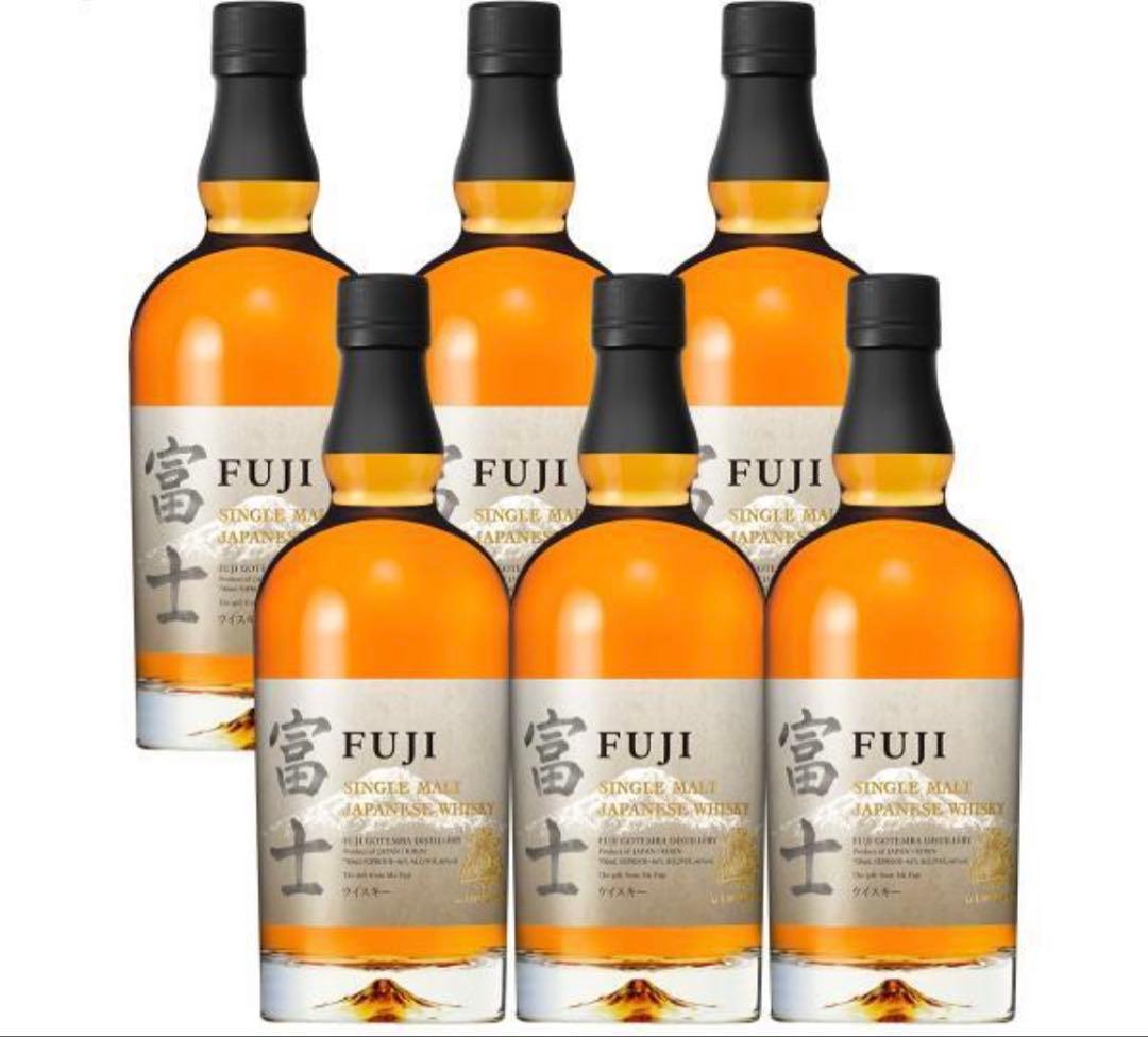 タイムセール　富士シングルモルト700ml×6本