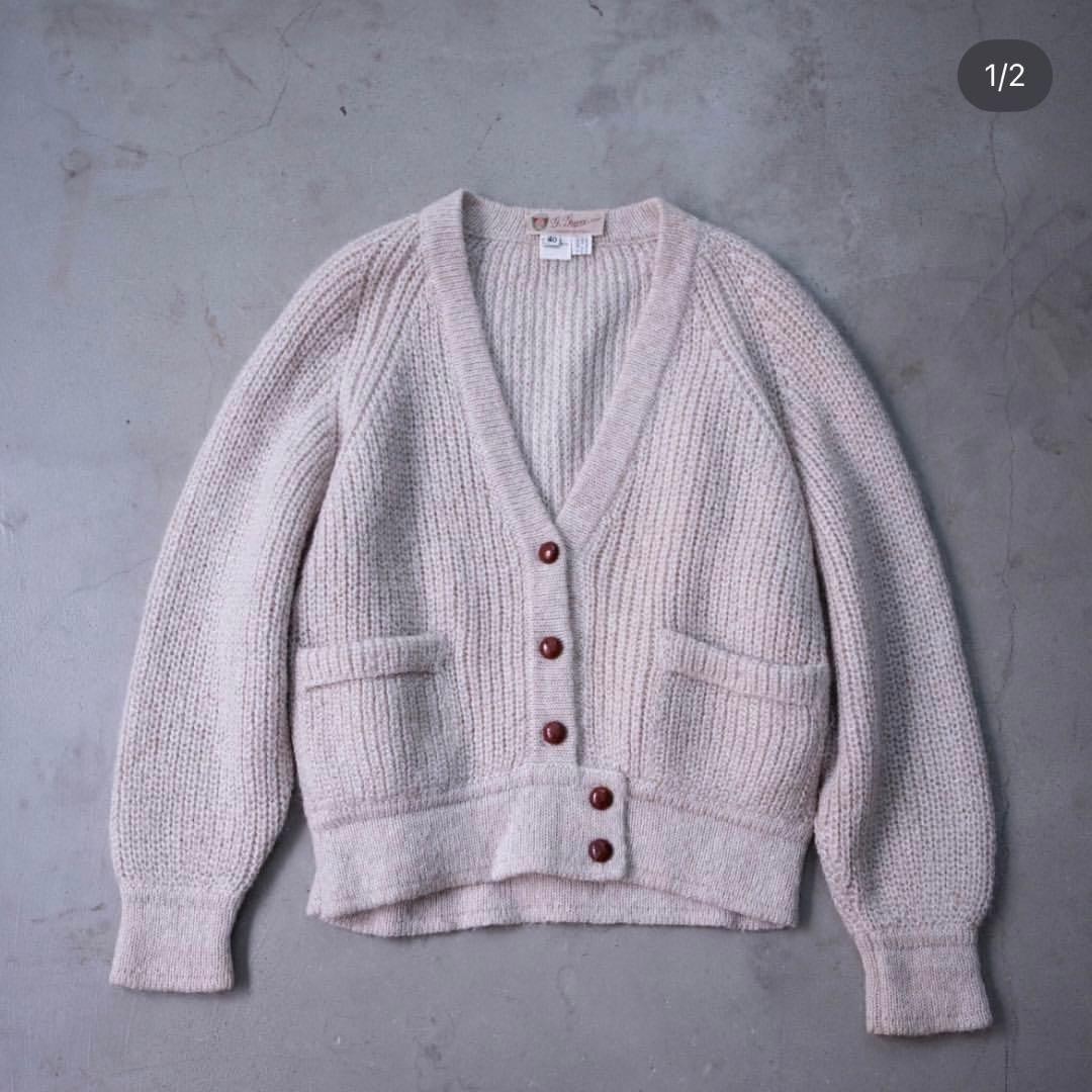 GUCCI モヘアニットカーディガン ヴィンテージ