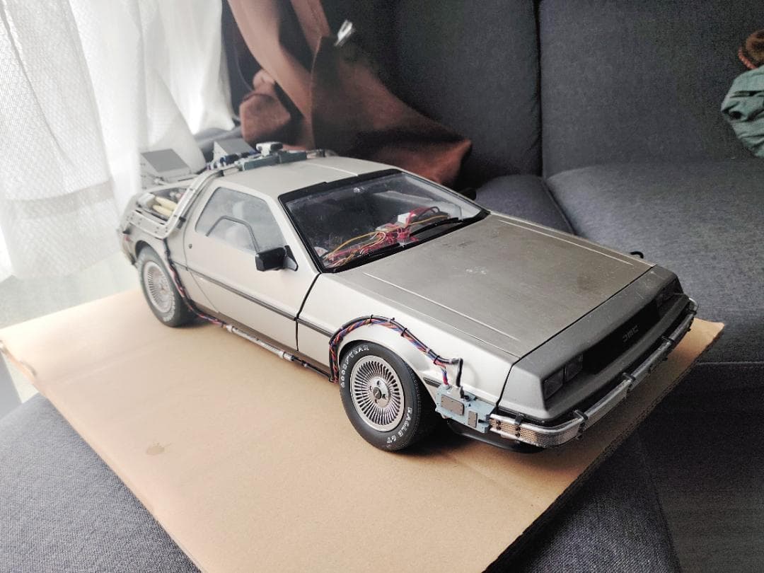 【アツアツ】ジャンク欠損品有の為最安！バックトゥザフューチャーデロリアン