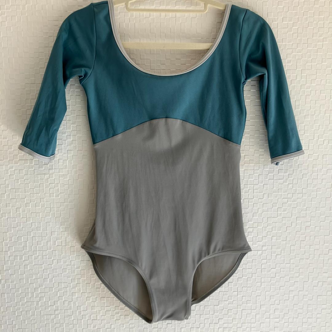 タイムセール♪ 2/9まで YUMIKO レオタード 五分袖　XLサイズ