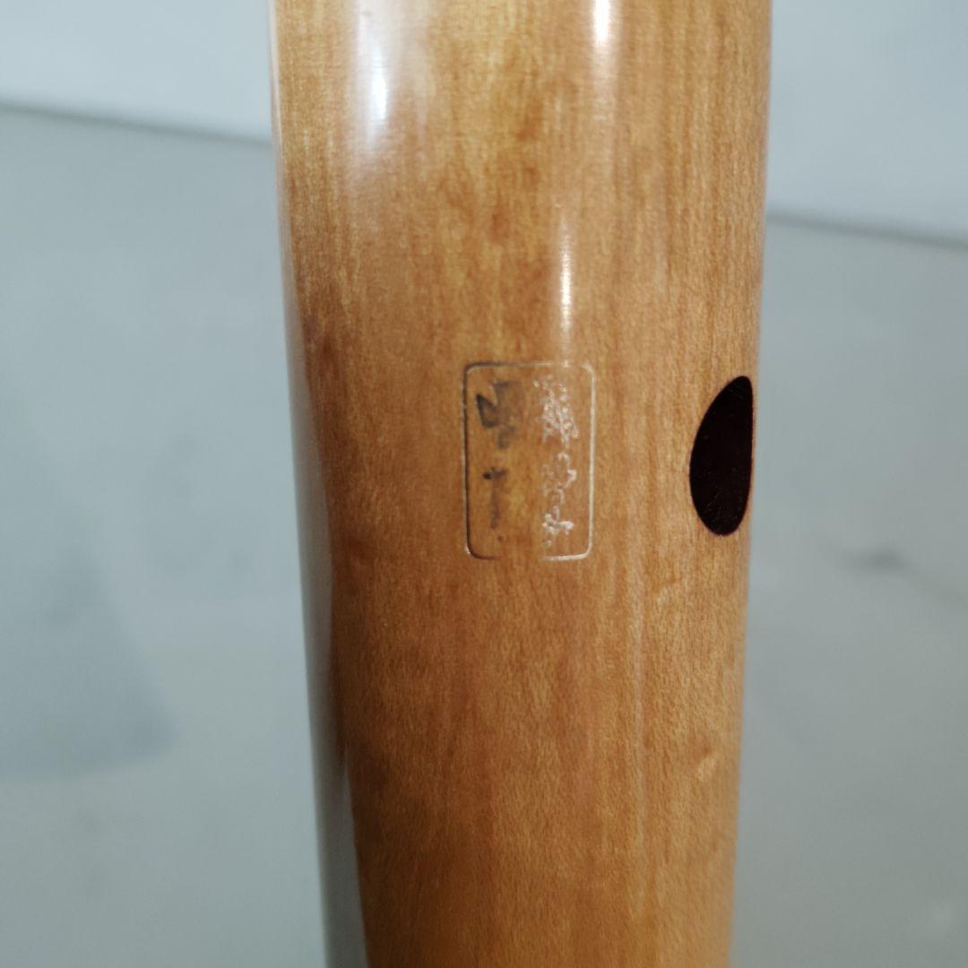【美品】尺八 完全正律官 一尺八寸官 都山流 胡蝶