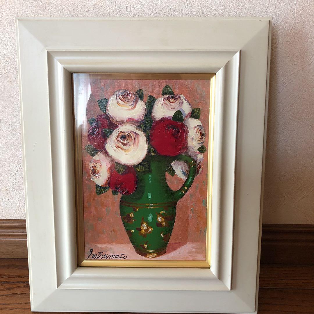 つるバラ　マツモト作　絵画