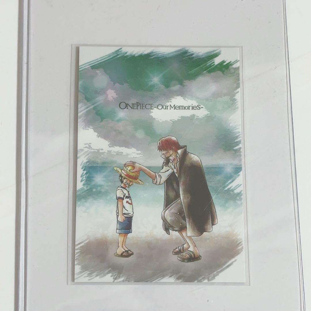 《レア》 ワンピース ルフィ シャンクス ウエハース カード Memories
