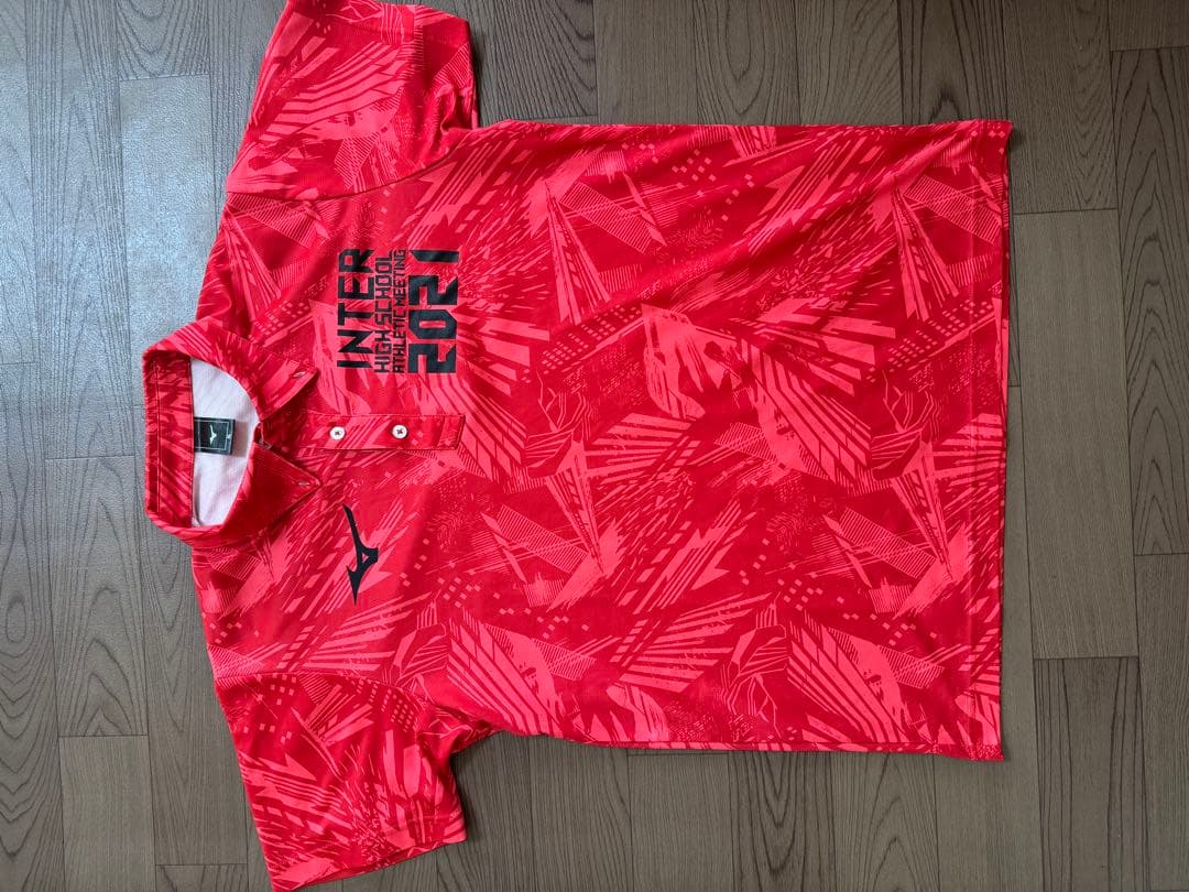 mizuno 2021ソフトテニスインターハイ 記念ポロシャツXLサイズ