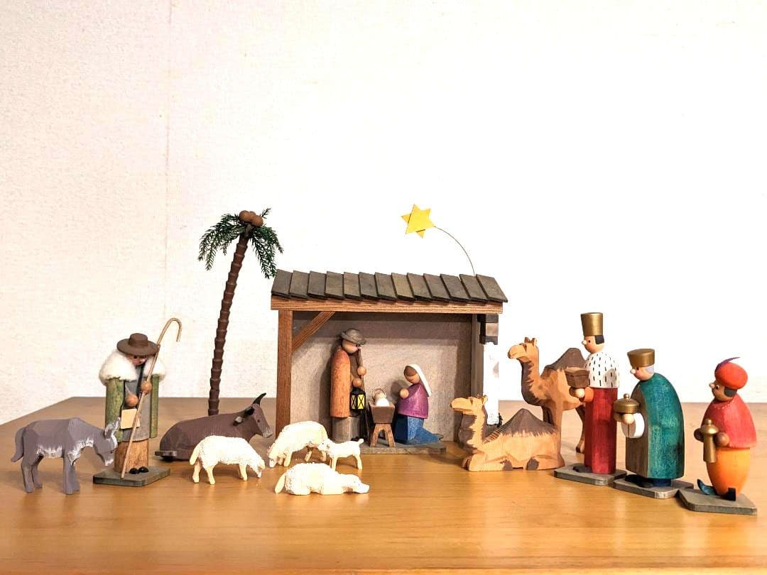 ギュンターライヒェル Günter Reichel 聖誕セット クリッペ 旧