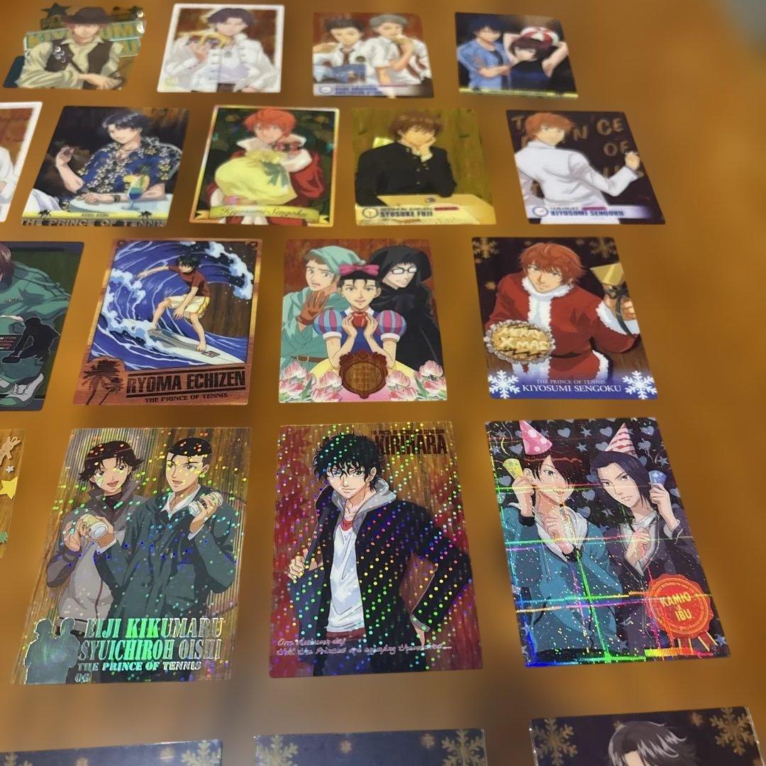 テニスの王子様 シャイニングクリアカード 47枚セット まとめ売り 越前リョーマ