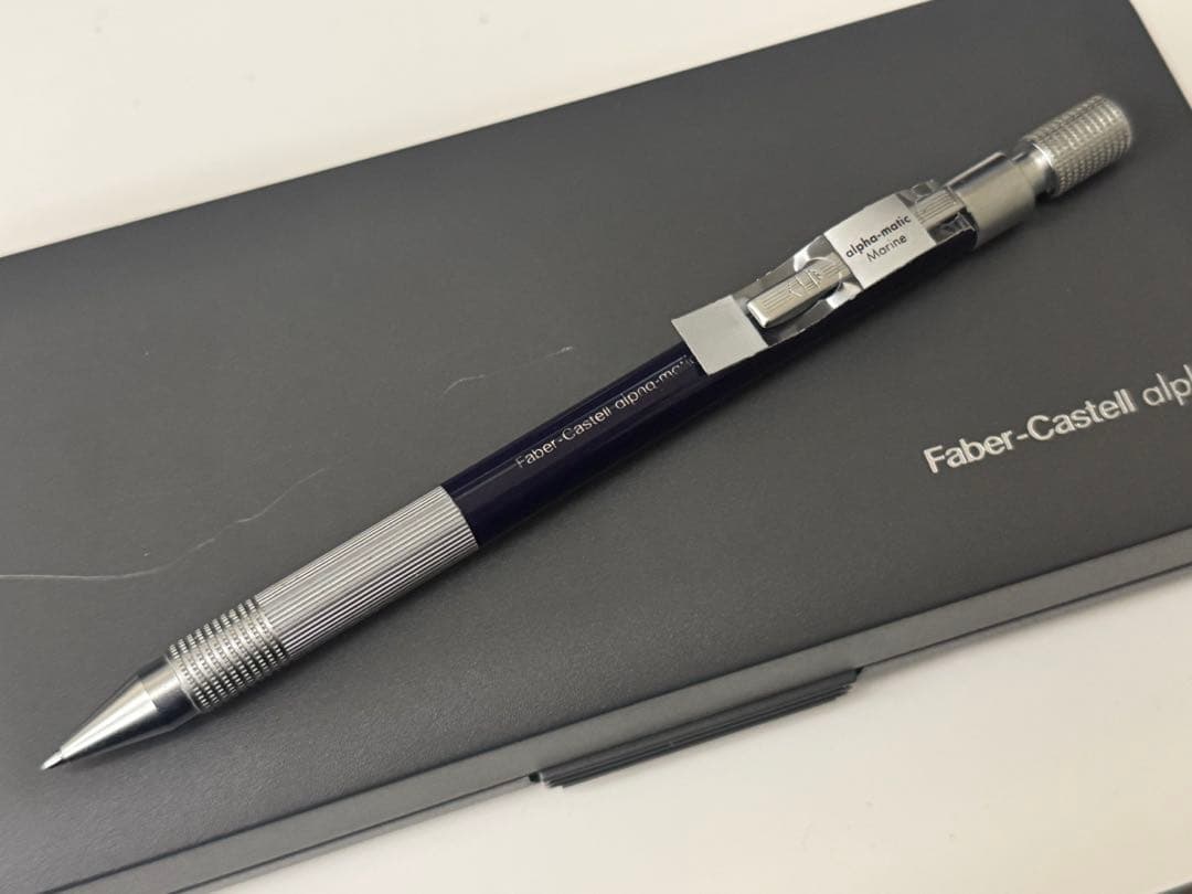 Faber-Castell alpha-matic marine 廃番シャープ