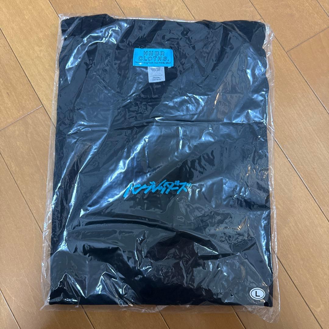 未開封ハンブレッダーズ 黒 Lサイズ ロゴデザイン Tシャツ