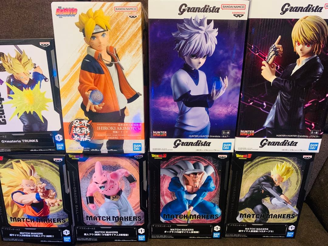 50 Grandista キルア　クラピカ　フィギュア　ドラゴンボール　ナルト