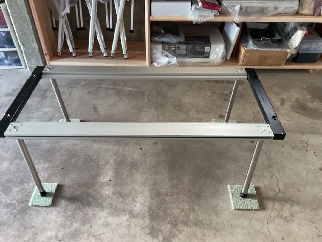 IGT アイアングリルテーブル フレーム ロング ３点セット スノーピーク