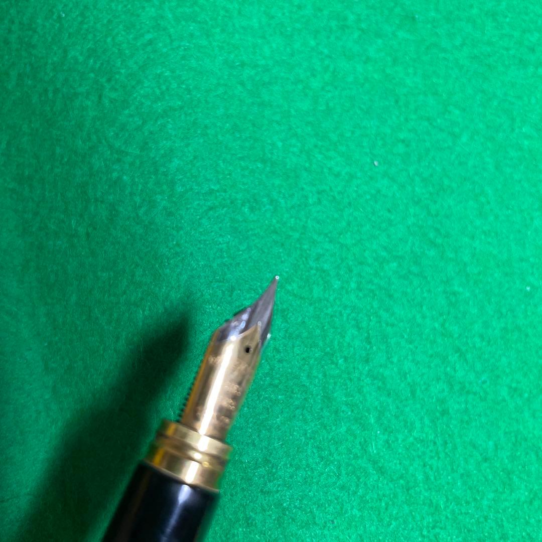 WATERMAN 万年筆　ブラック　18Kペン先　自宅保管品