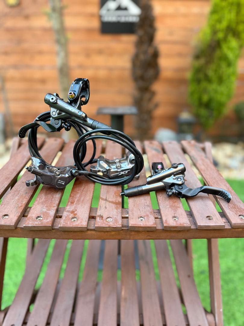 Deore XT ブレーキセット シマノ 4ピストン リア＆フロント