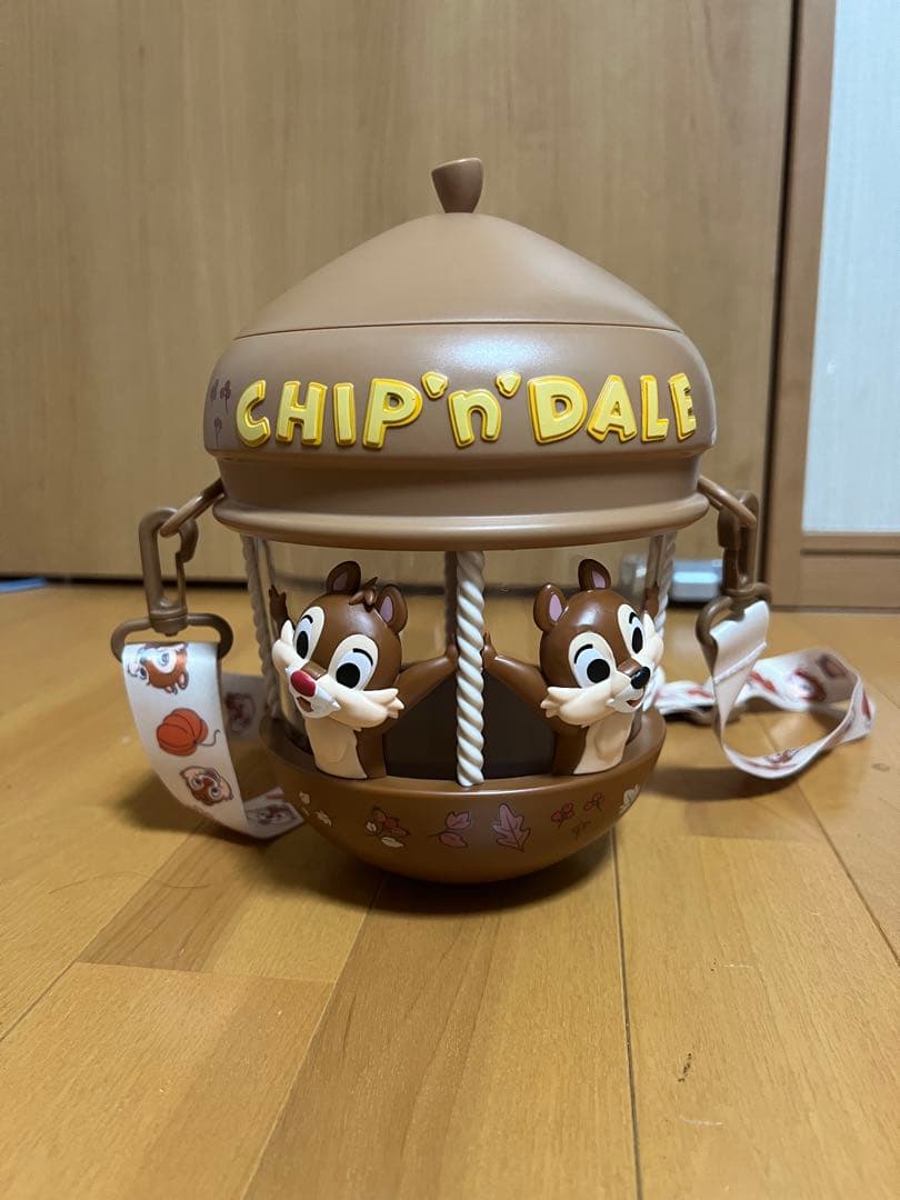 海外限定 チップとデール　ホットエアルーン ポップコーンバケット　ラスト1個です