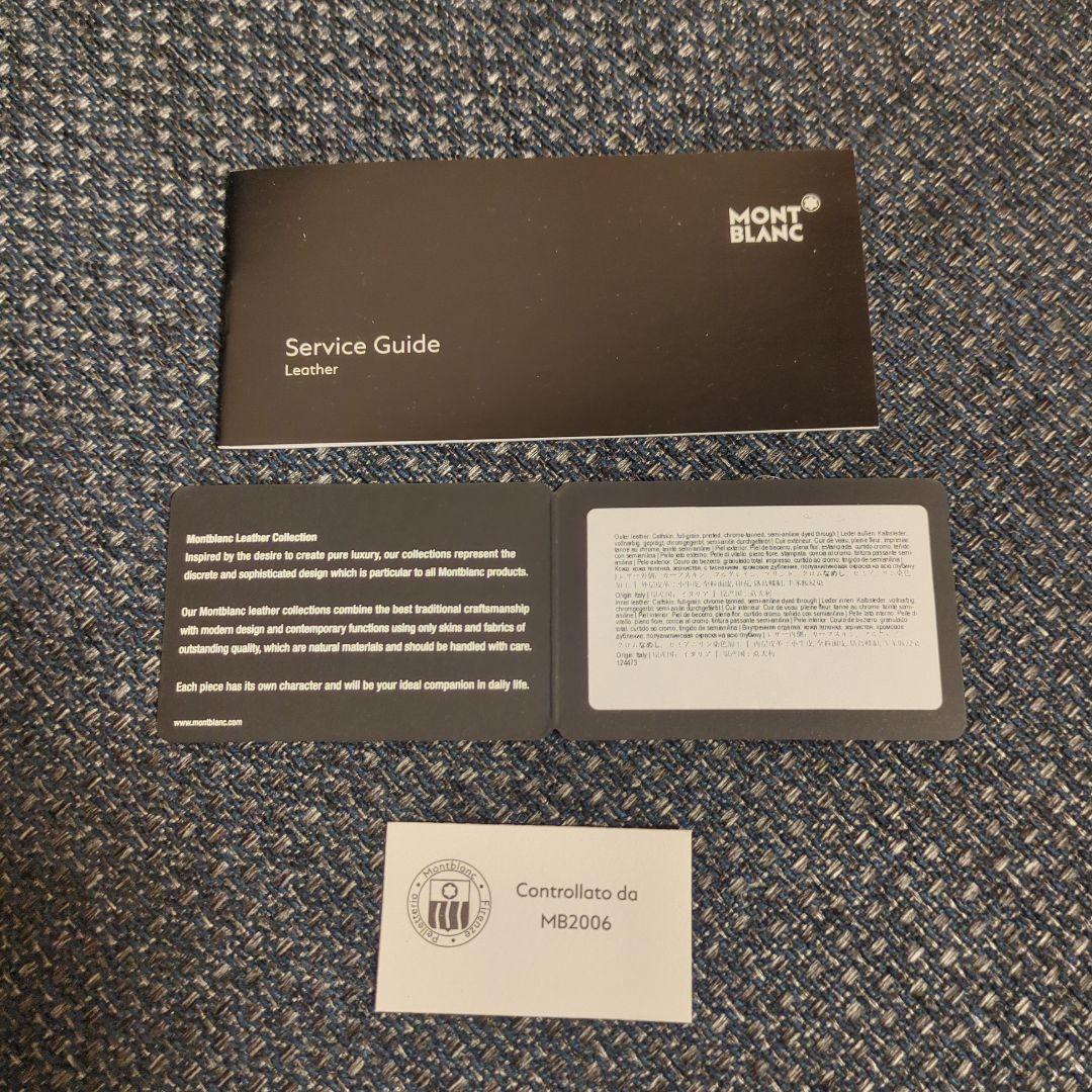 新品未使用品 MONTBLANC モンブラン ラウンドジップ ペンケース