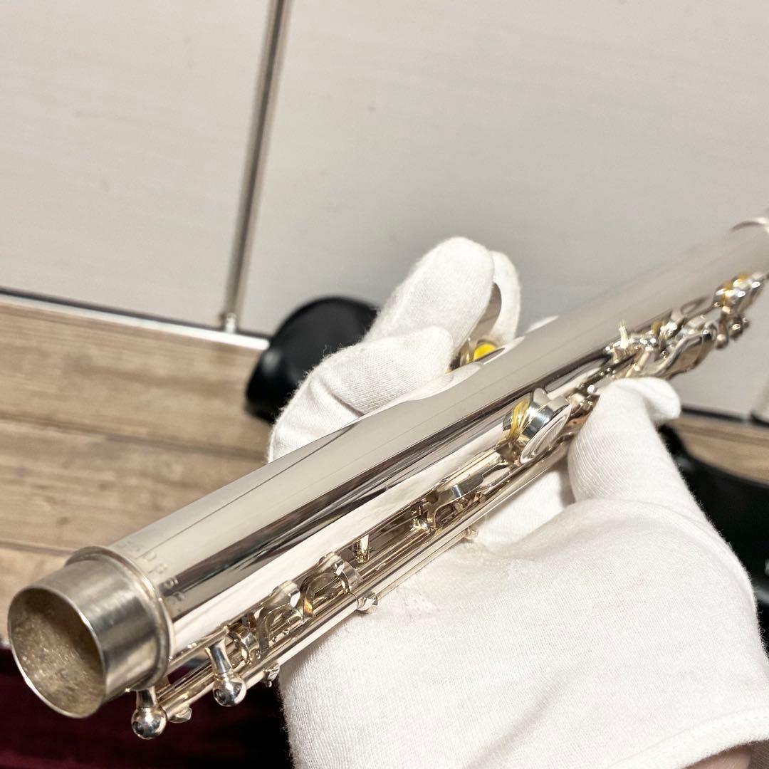【良品】YAMAHA ヤマハ YFL-311Ⅱ フルート 頭部管銀製 バッグ付