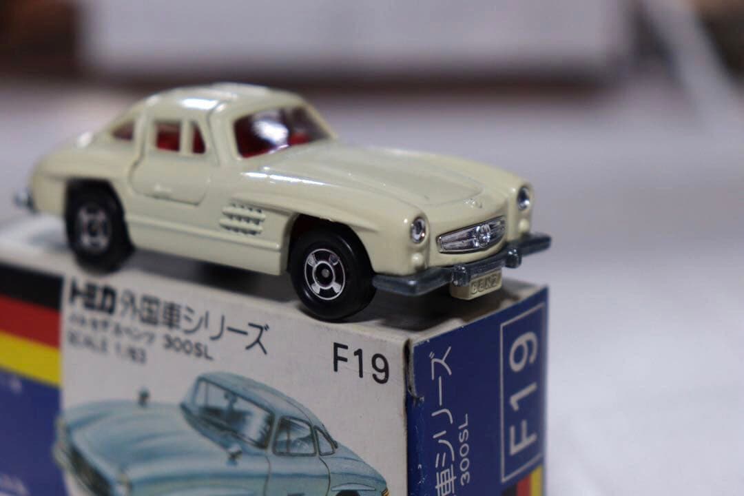 日本製　国産　トミカ　外国車シリーズ　メルセデス　ベンツ　300SL F19