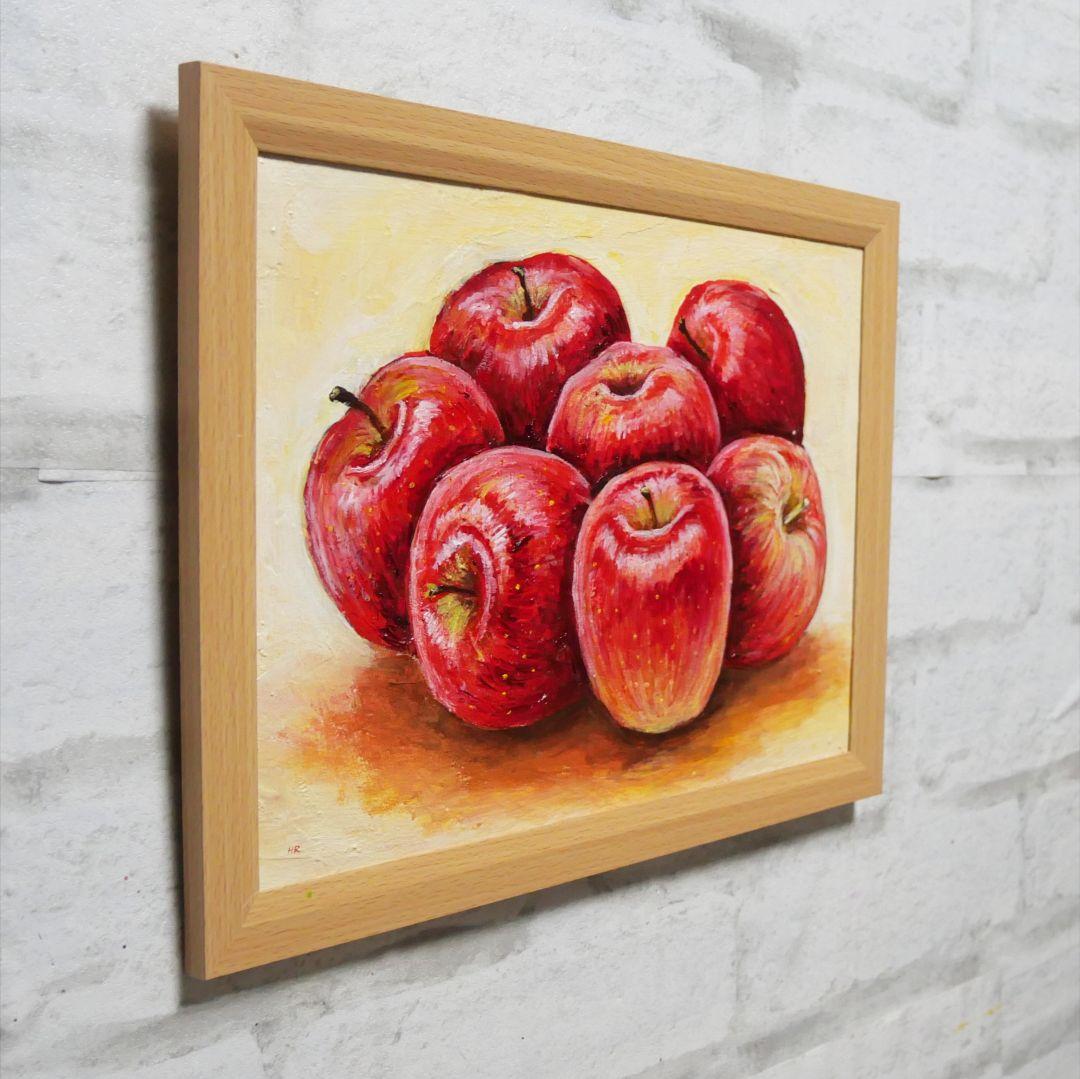 油絵 油彩 油彩画 絵画 絵【七つの林檎】