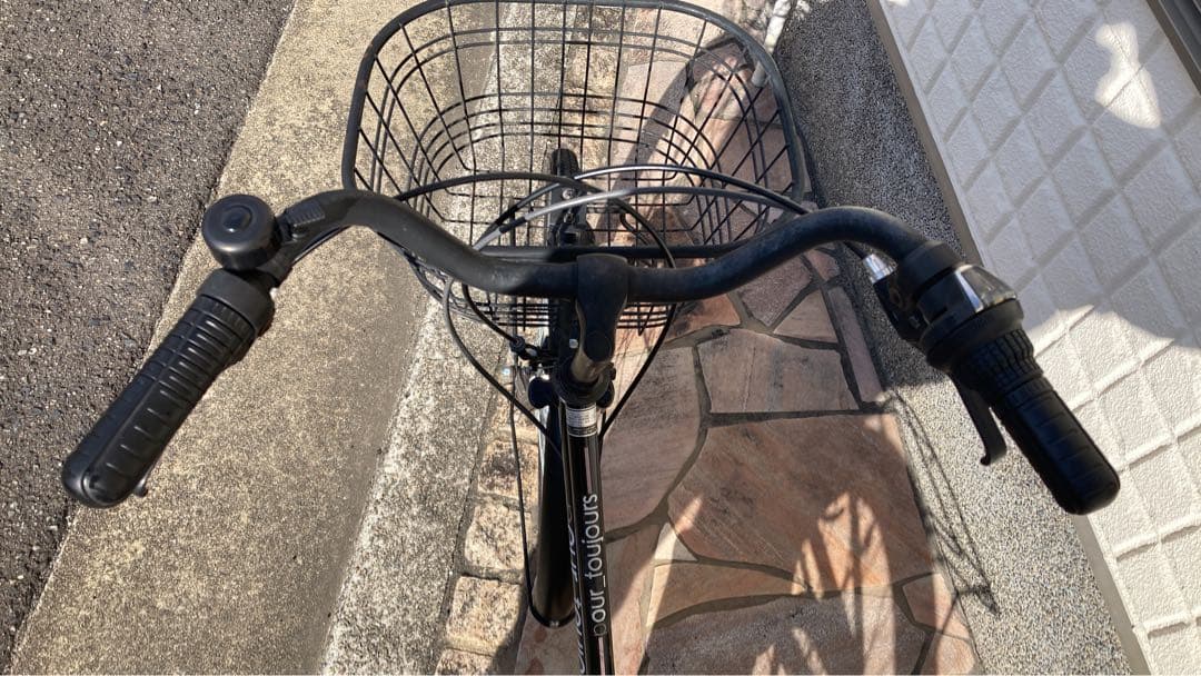 22インチ　子供用自転車　黒色