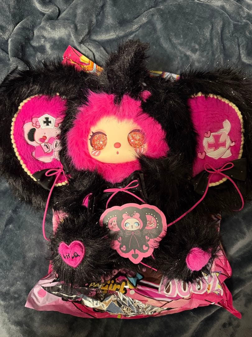 Liilaリラ600%V3特別色ピンクウサギとゾウ　オイル目　セット