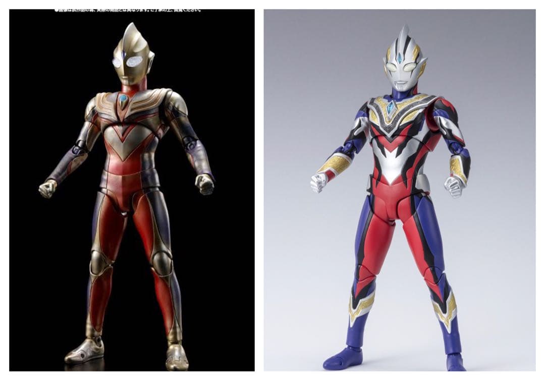 新品 真骨彫 グリッターティガ& s.h.figuarts トリガートゥルース