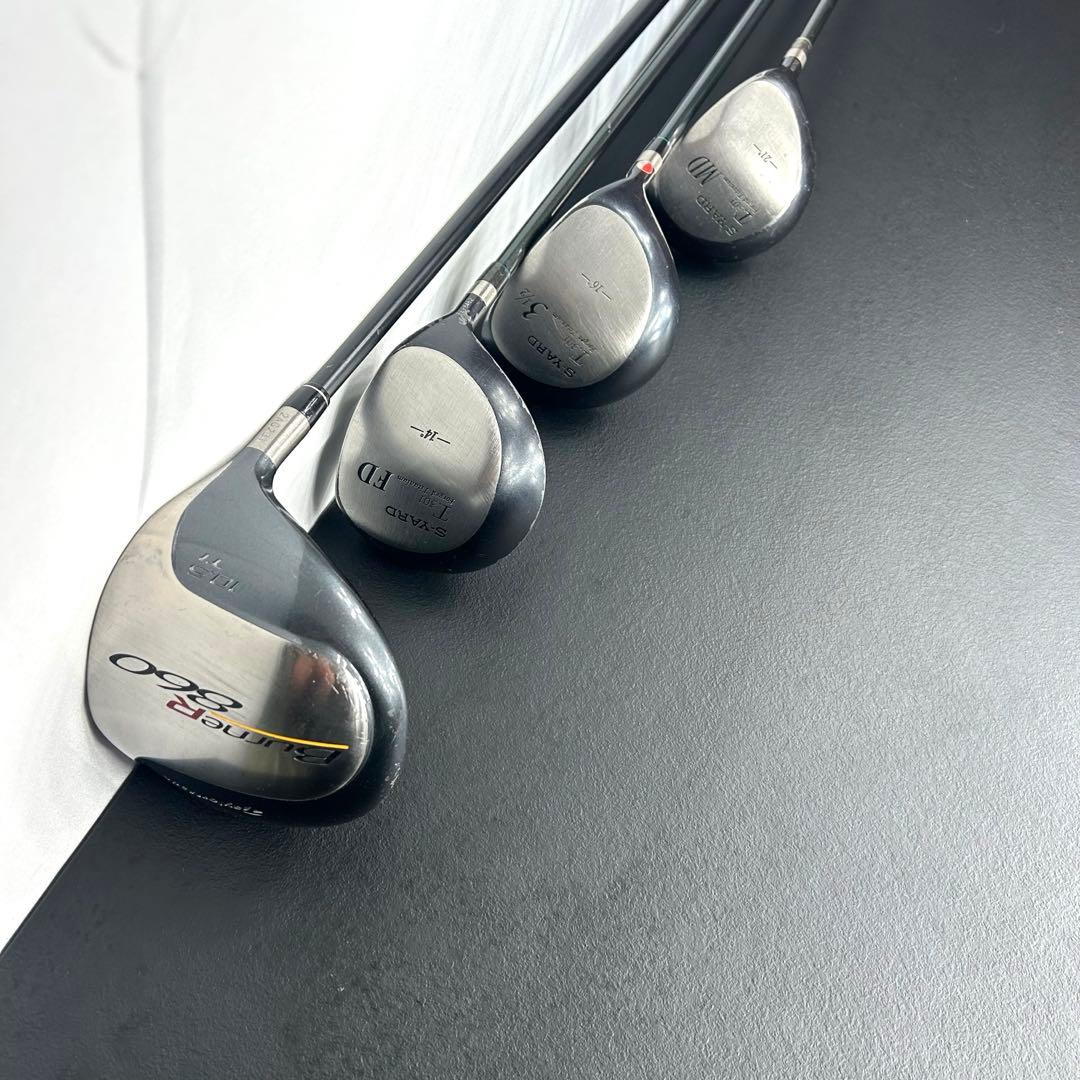 本格派　メンズゴルフクラブ　15本　フルセット お試しセット　ゴルフセット