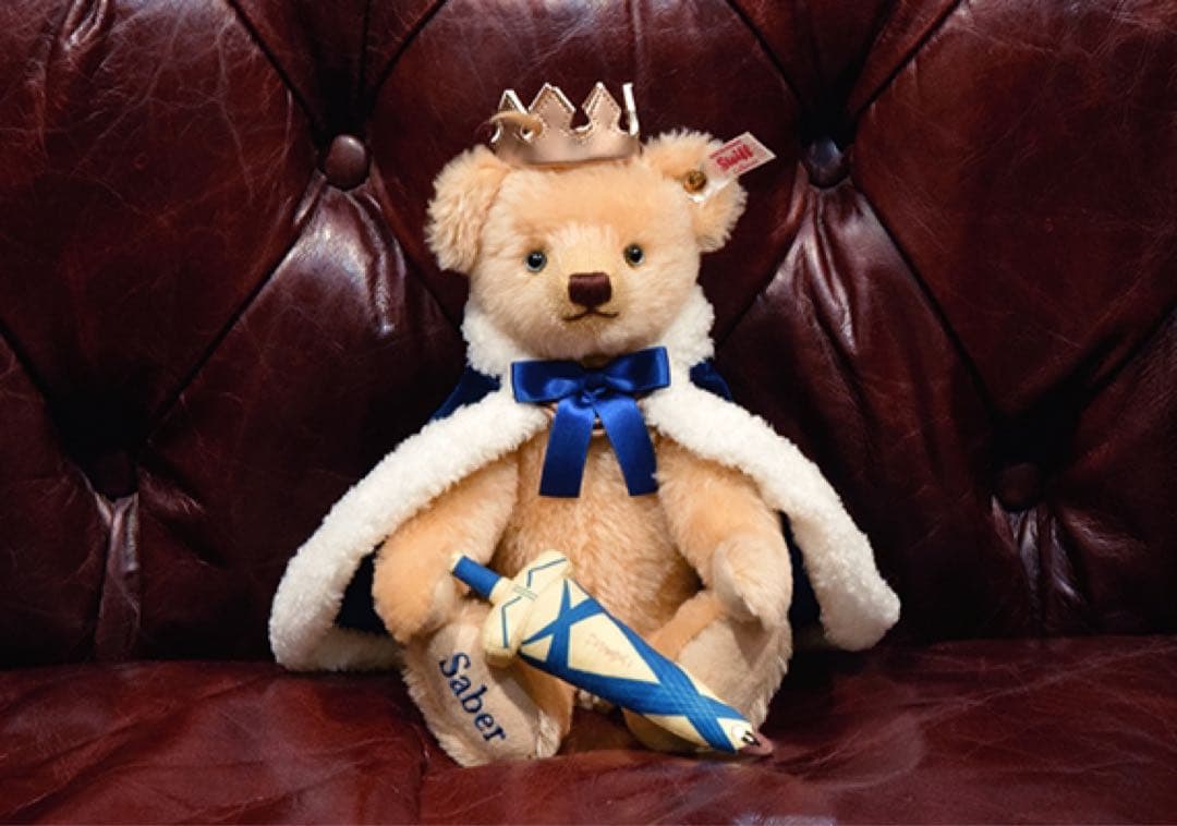 【匿名配送】Fate 15thシュタイフ コラボテディ セイバー エクスカリバー