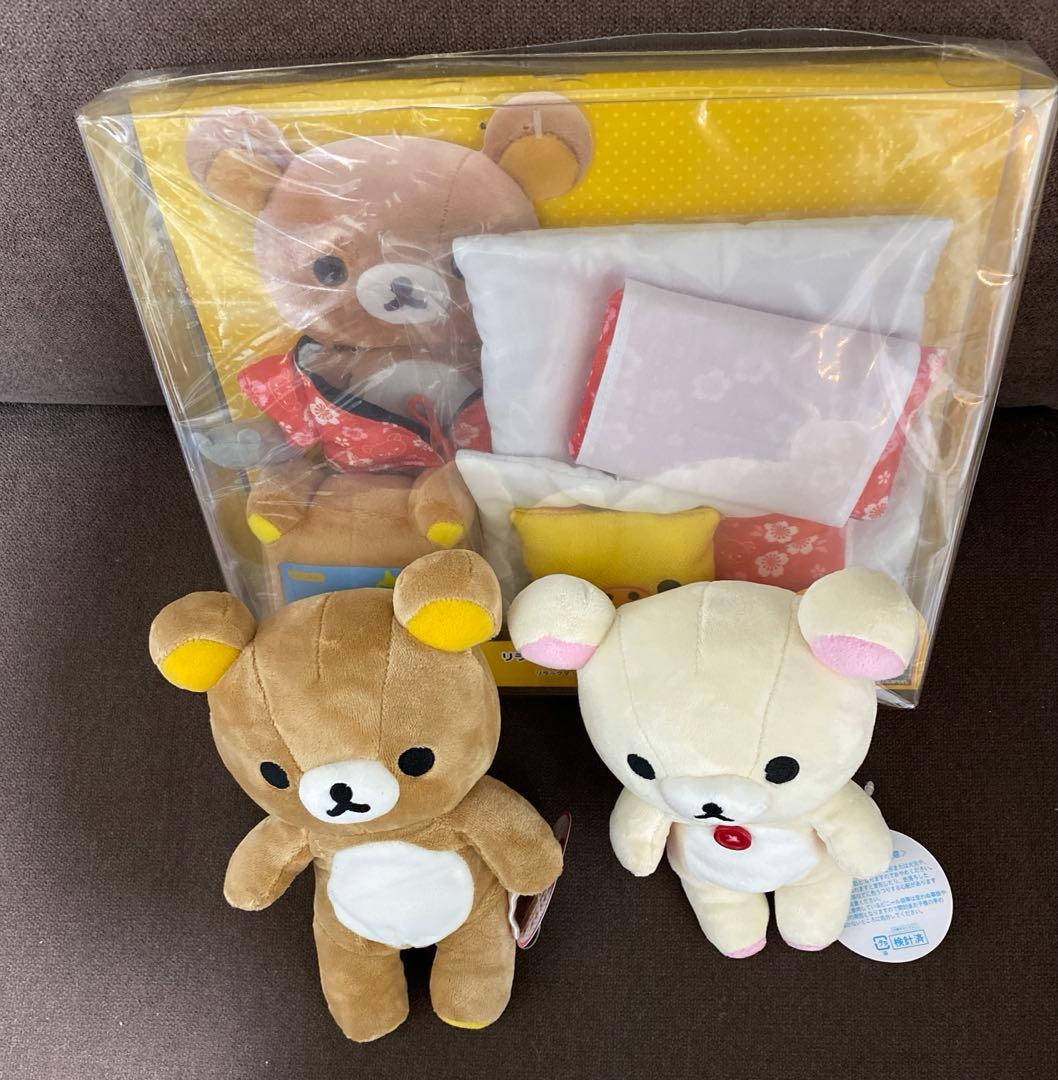 リラックマ　コリラックマ　キイロイトリ　チャイロイコグマ