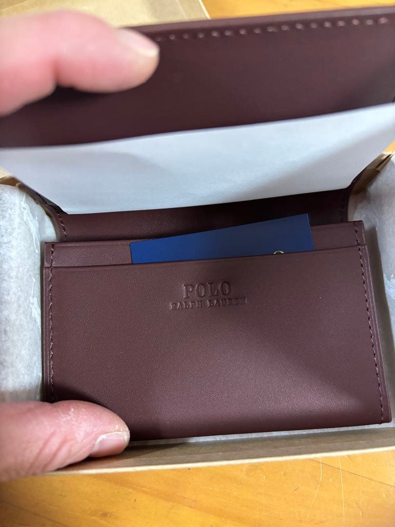 ゴードンプリントカードケース POLO RALPH LAUREN