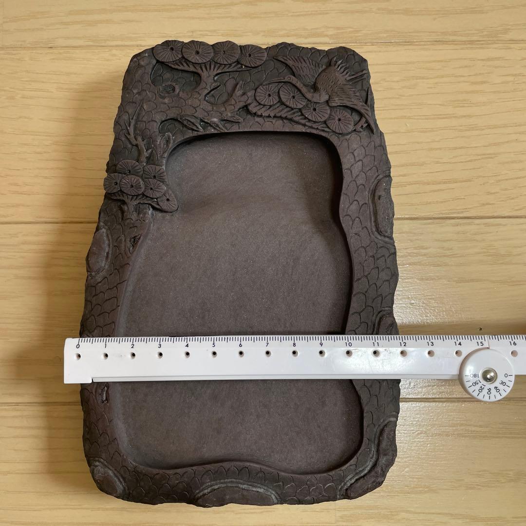 端渓硯　17.5センチ　箱あり　非常によく磨れます
