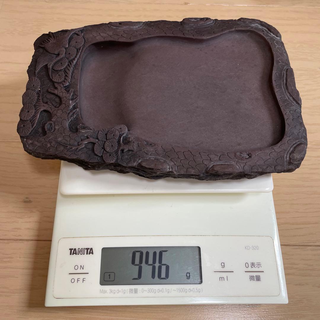 端渓硯　17.5センチ　箱あり　非常によく磨れます