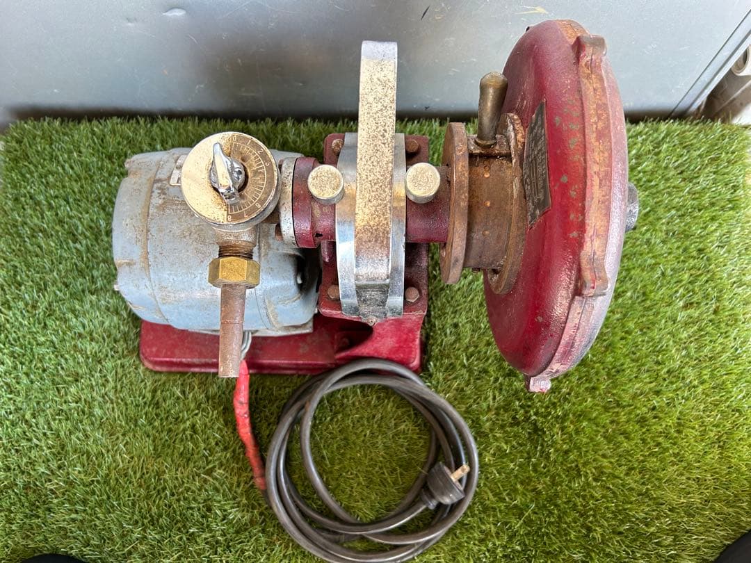 昭和　トヨタ　電動重油燃焼機　珍品