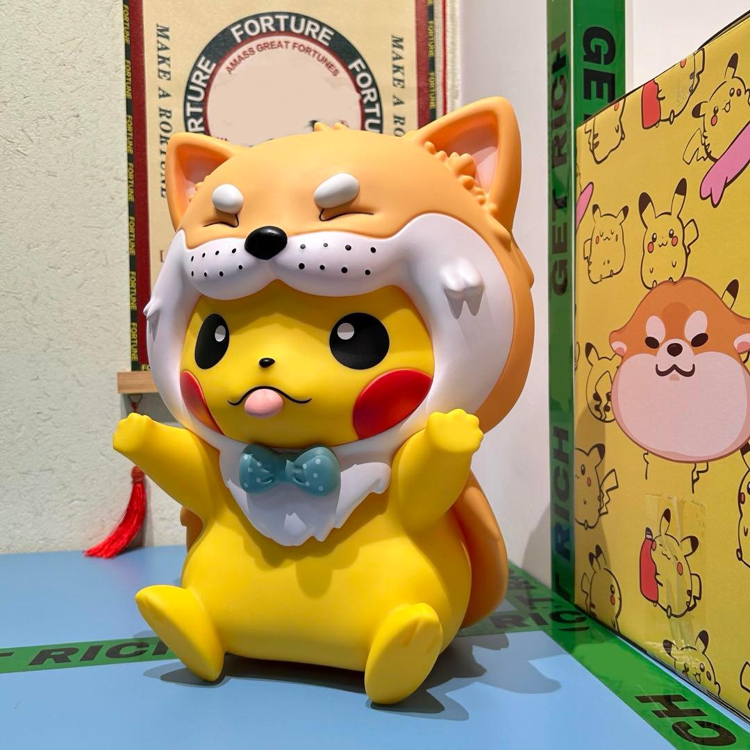 犬耳ピカチュウ フィギュア 約32cm