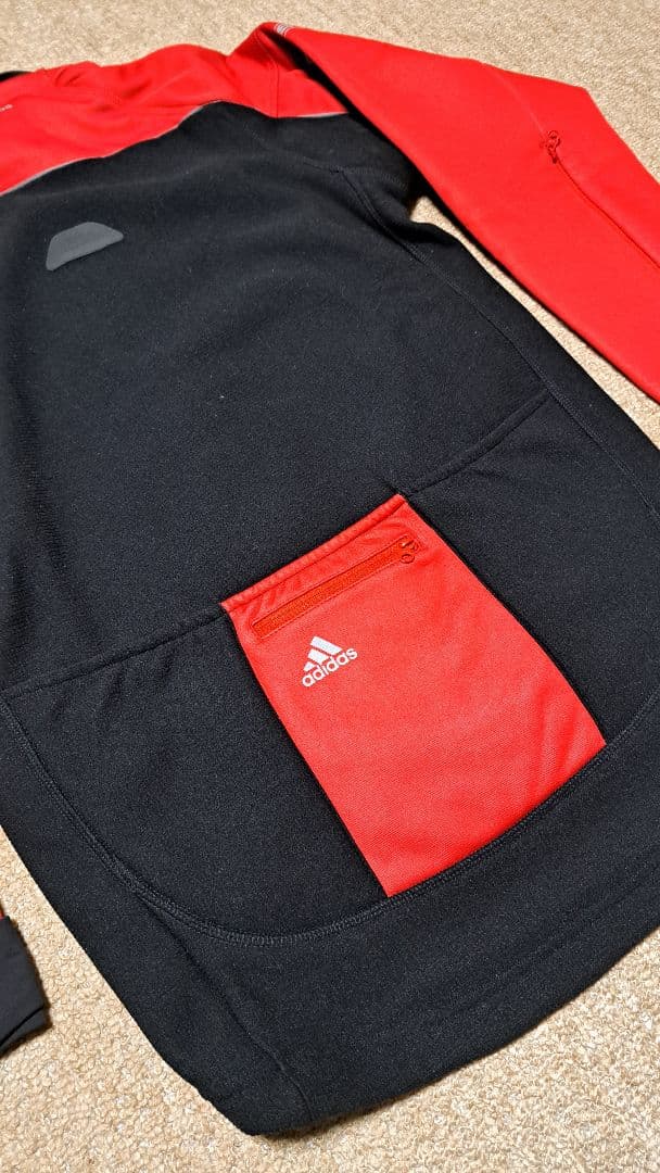 adidas サイクルジャージ　ウィンドストッパー M