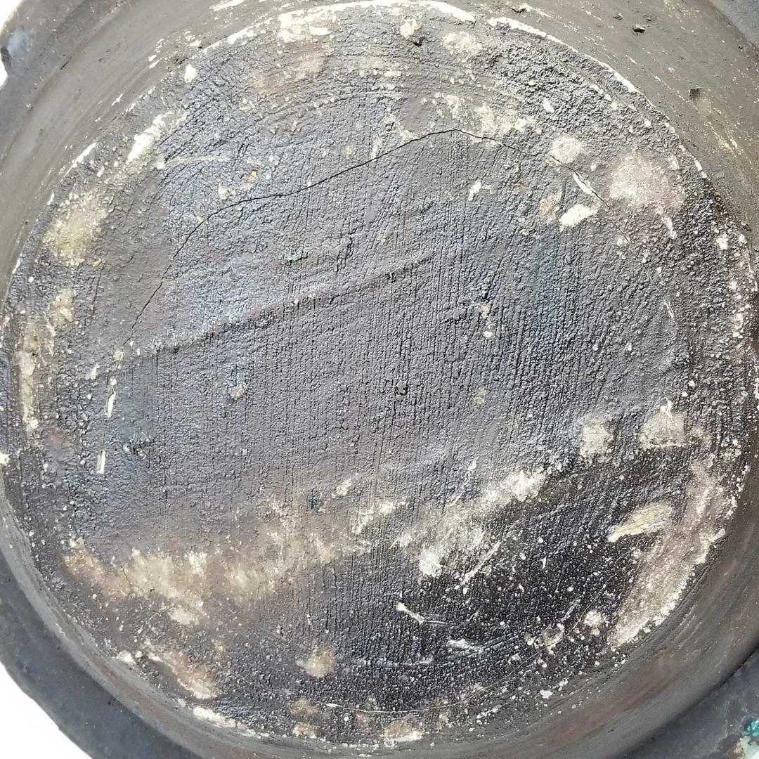 ★ 狸 火鉢 径73～77cm 信楽焼 焼きキズ有り★