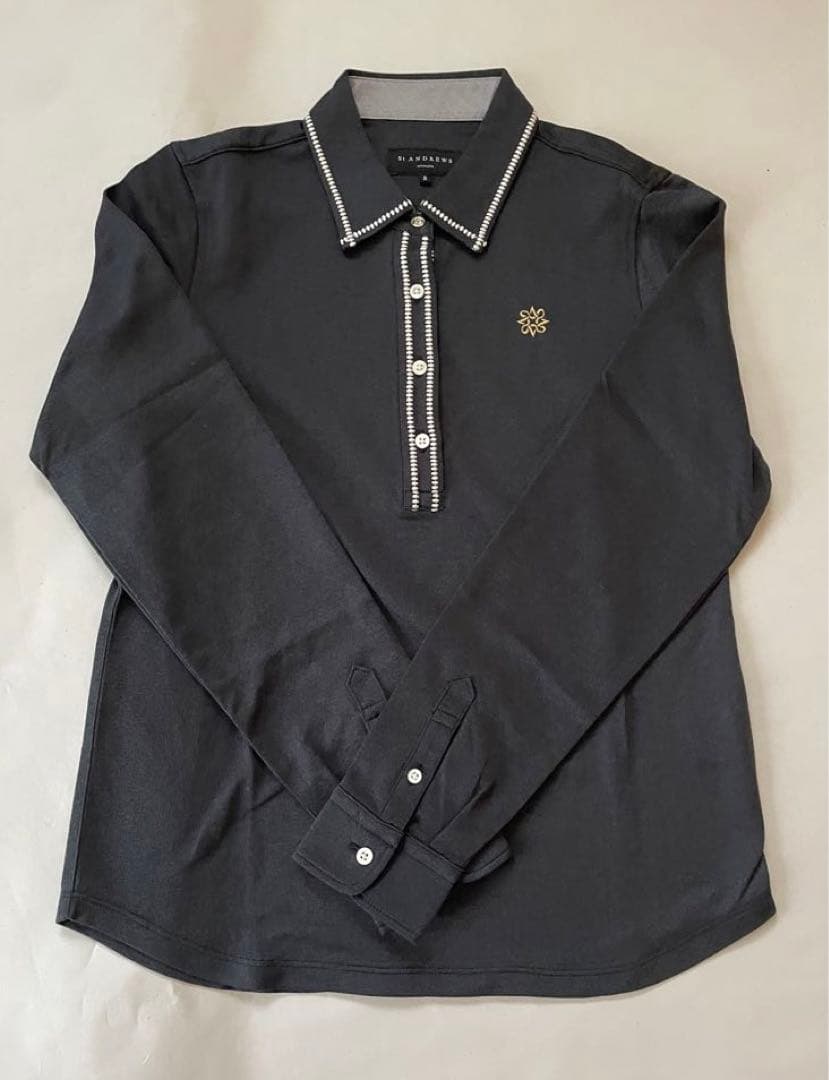 ☆美品☆セントアンドリュース　レディース長袖ポロシャツ