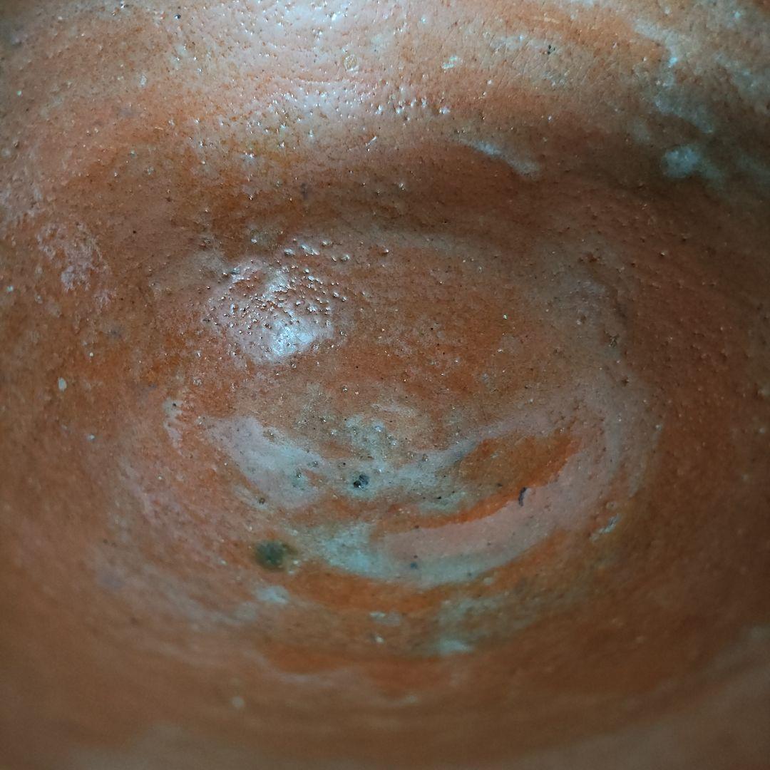 清水比庵　歌彫り茶碗 　赤楽茶碗　蓮月　良寛