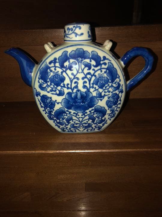 付け染めう(青花瓷酒壶）