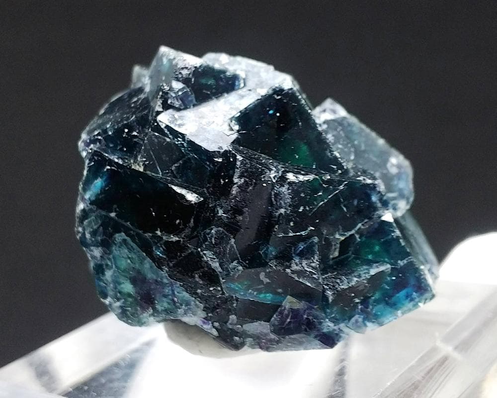 513 オコルス鉱山 フローライト ブルー パープル 蛍石