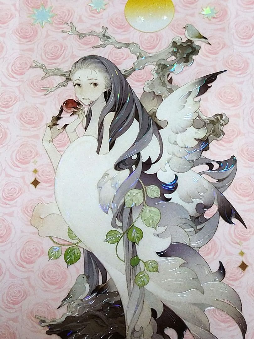 J1040＃夜雀之灵(贝壳光)studiovi切り売り海外人物マステ女の子