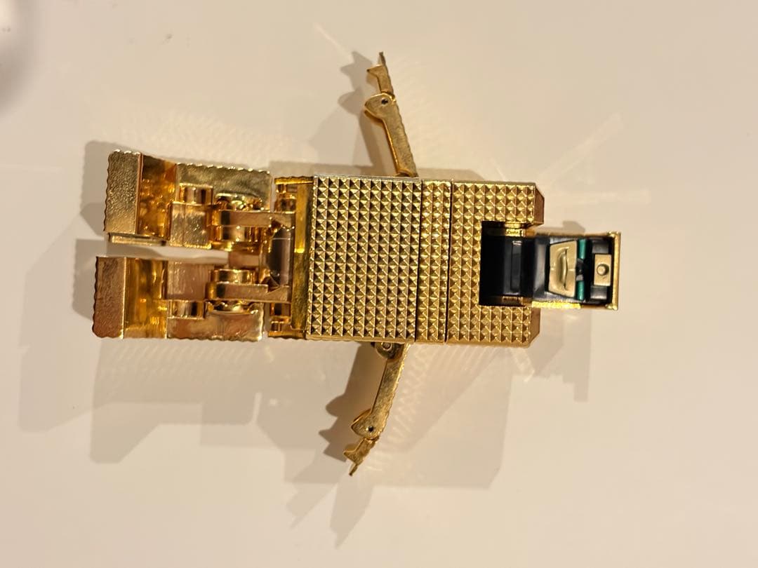 超美品　BANDAI 超合金デンジライタン　ゴールドライタン