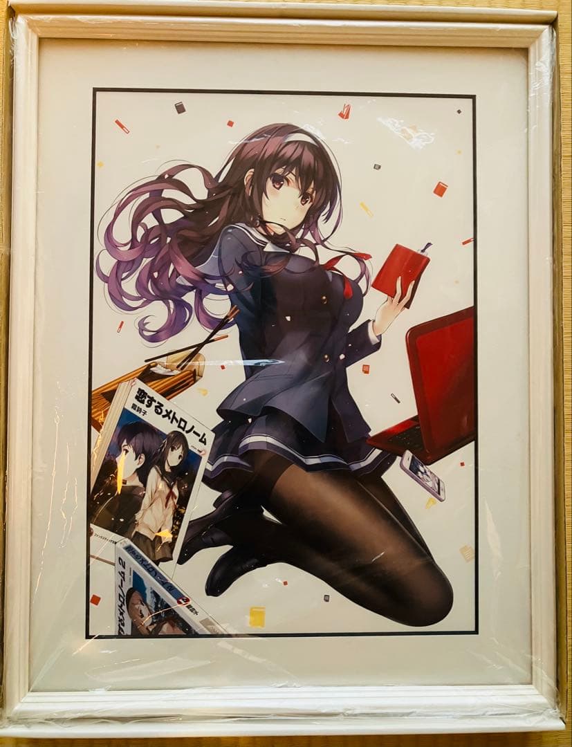 冴えない彼女の育てたかた プリモアート 複製原画 霞ヶ丘詩羽