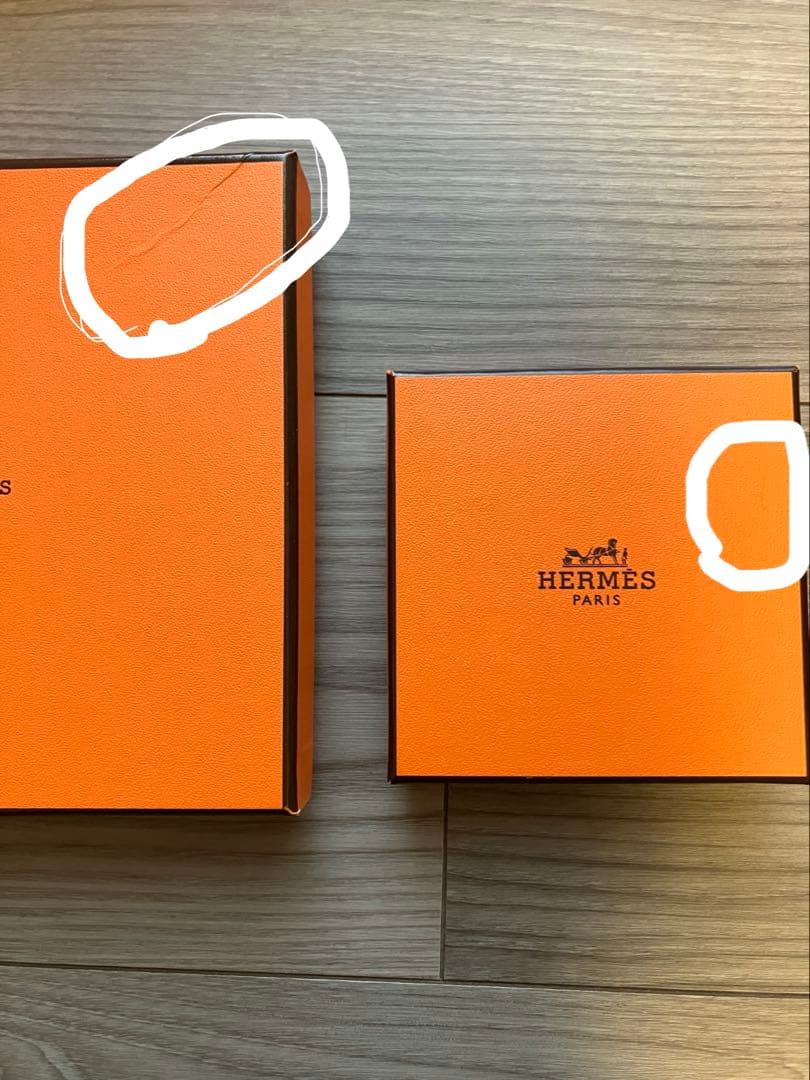 【17個セット】Hermes エルメス オレンジボックス 空箱 一部傷汚れあり