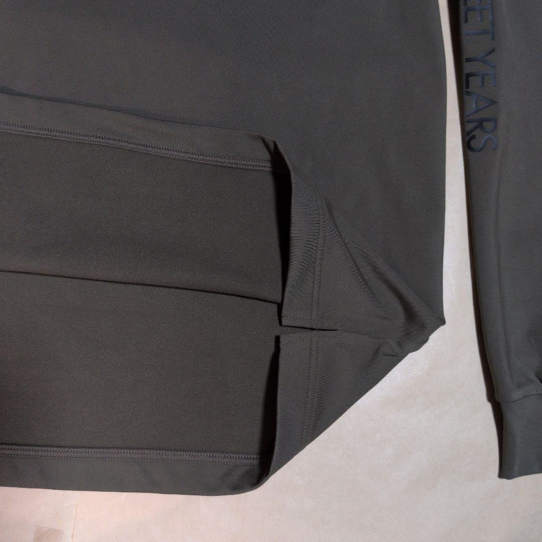 SY32:メンズ:Lサイズ:ハイネックシャツ:オリーブ色