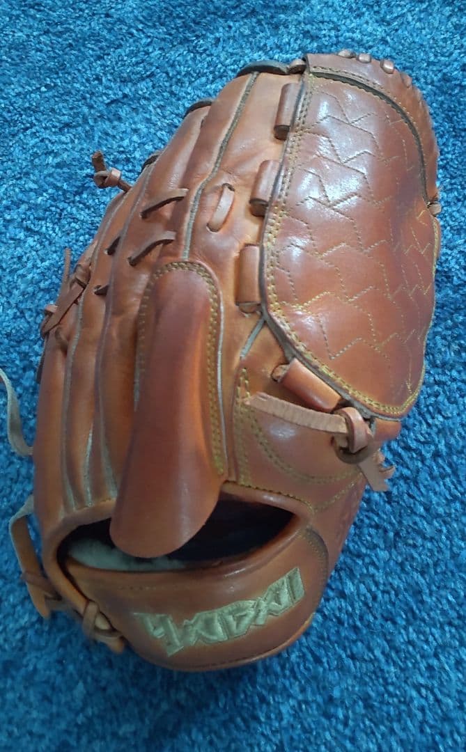 yabai ヤバイ 硬式グローブ 投手 オレンジ 即戦力 ピッチャー