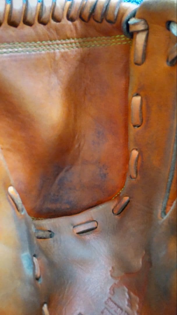 yabai ヤバイ 硬式グローブ 投手 オレンジ 即戦力 ピッチャー