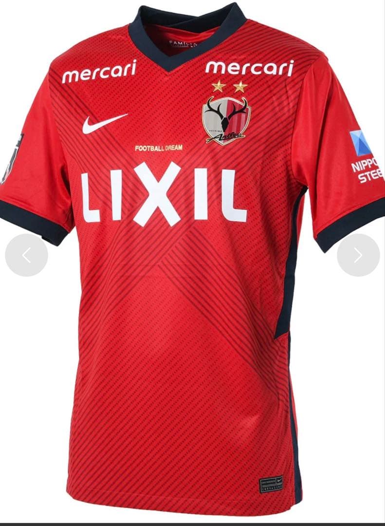 新品　未使用　鹿島アントラーズ　2021年レプリカユニフォーム　XL 上田綺世