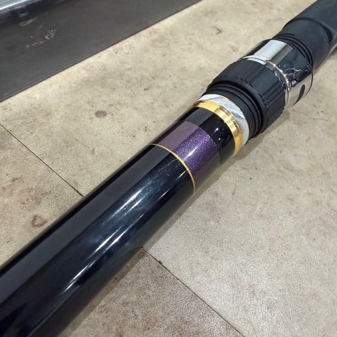 イングラム 両軸 4号 5.5m 美品 宇崎日新 遠投 4-550 カゴ釣り